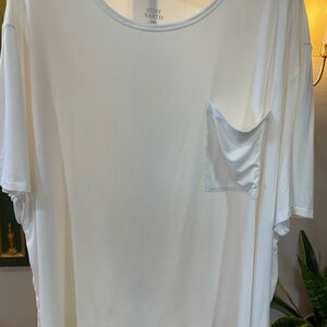 Cozy Earth Women's Bamboo Stretch-Knit Lounge Tee